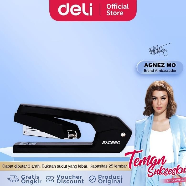 

Deli Stapler Putar 3 Arah 24/6 & 26/6 - E434 AST