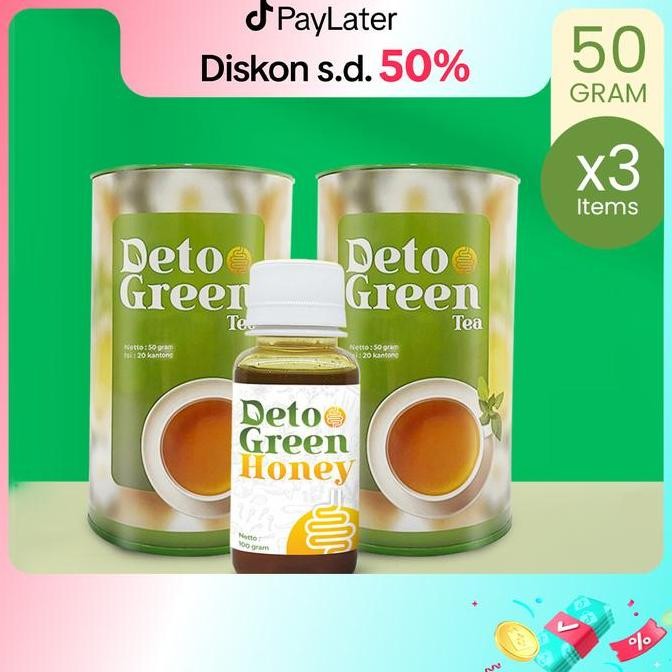 

DETOGREEN DAPAT 2 BOTOL TEH DAN 1 BOTOL MADU ORIGINAL DAN TERPERCAYA
