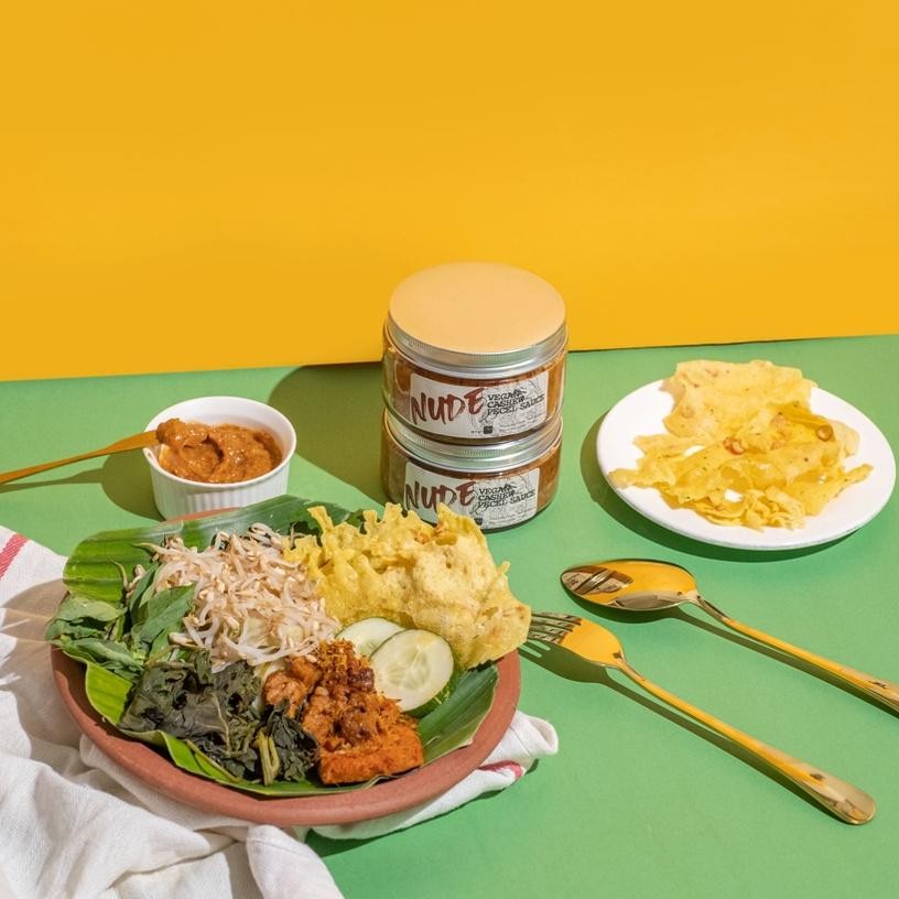 

NUDE Vegan Cashew Pecel Sauce 180g | Gluten Free, Soy Free