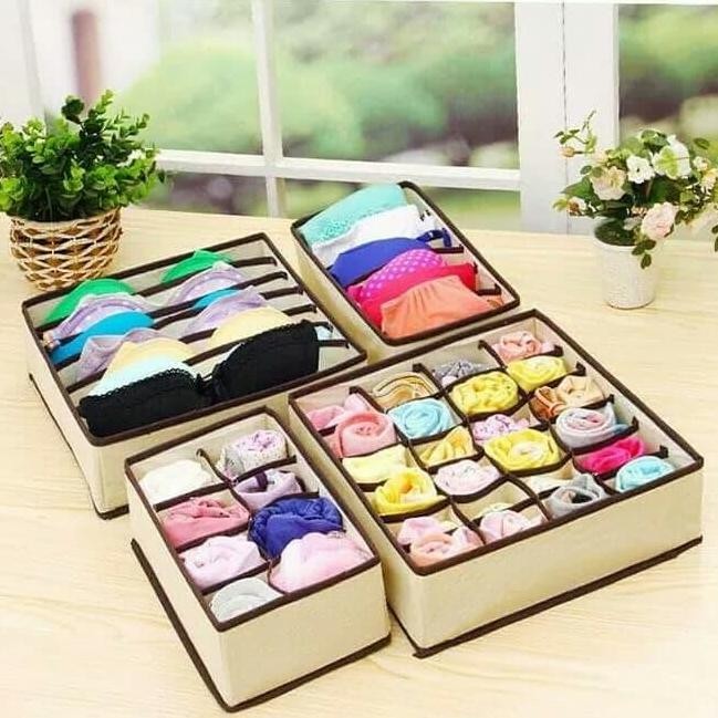 

Terlaris Storage Box Underware | Kotak Penyimpanan Dasi Pakaian Dalam