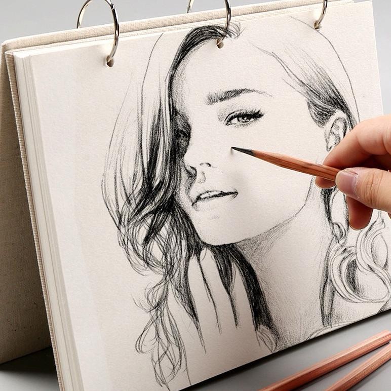 

Buku sketchbook sketsa spiral menggambar drawing art buku journaling AST