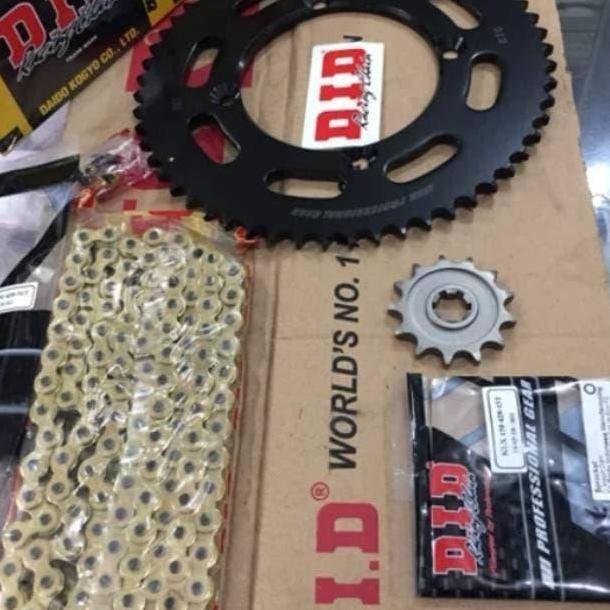 Gear set DID KLX 150 ukuran 48-56