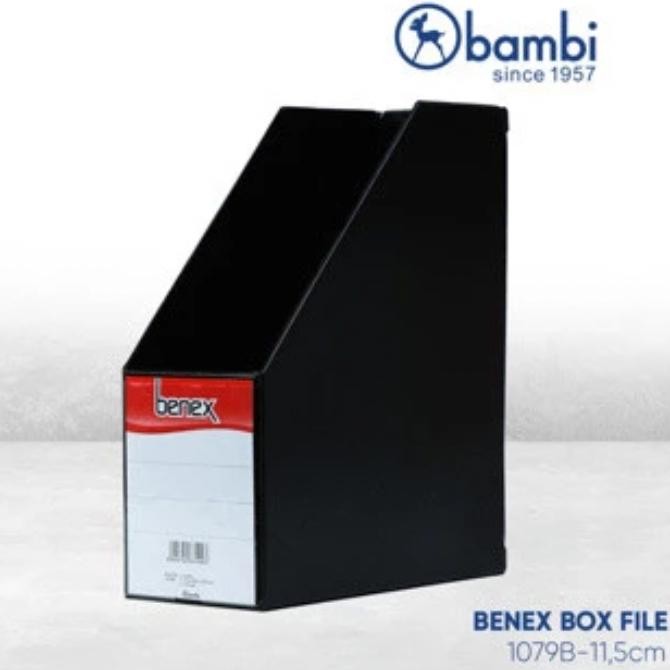 

Benex Box File Magazine JUMBO SIZE 11,5 cm All Colour - Box Arsip [Per 1 Pcs] AST