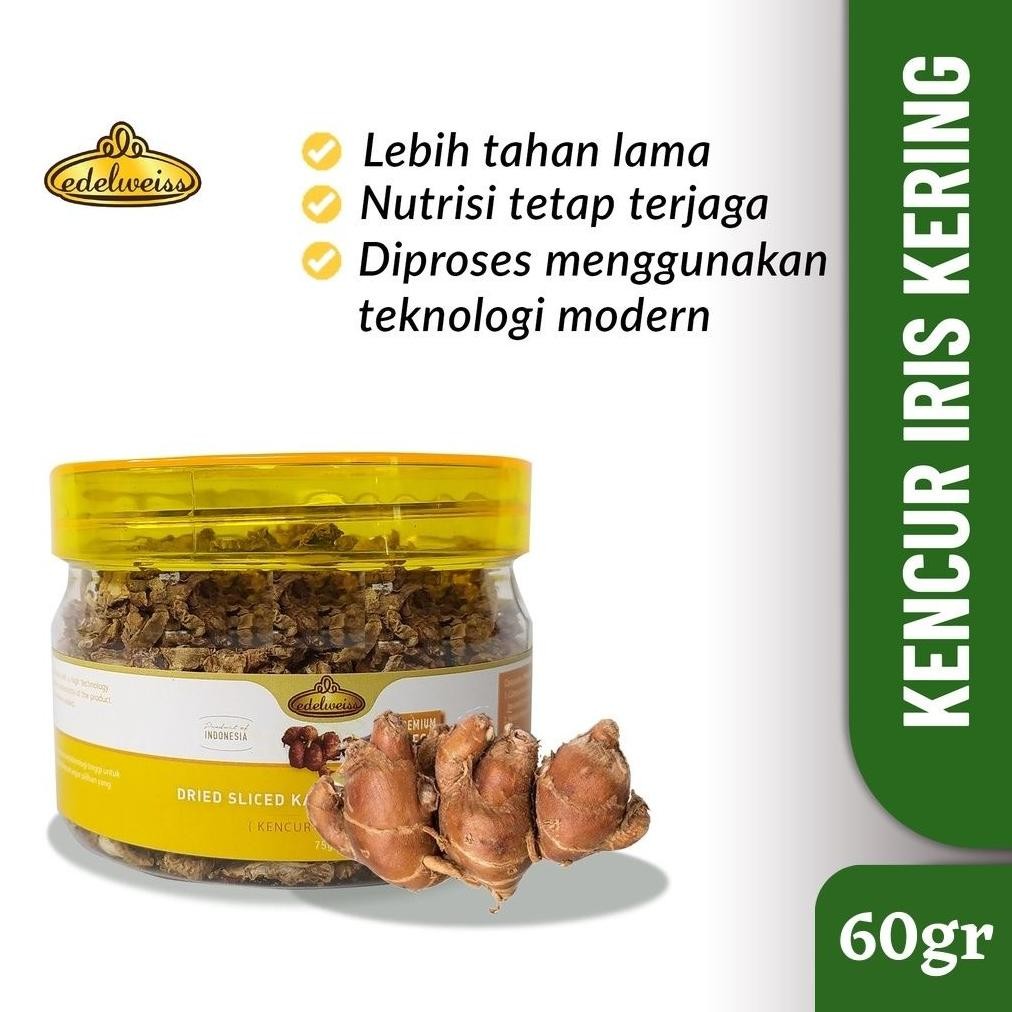

Kencur Kering / Cikur / Kaempferia Galanga Edelweiss 60gr