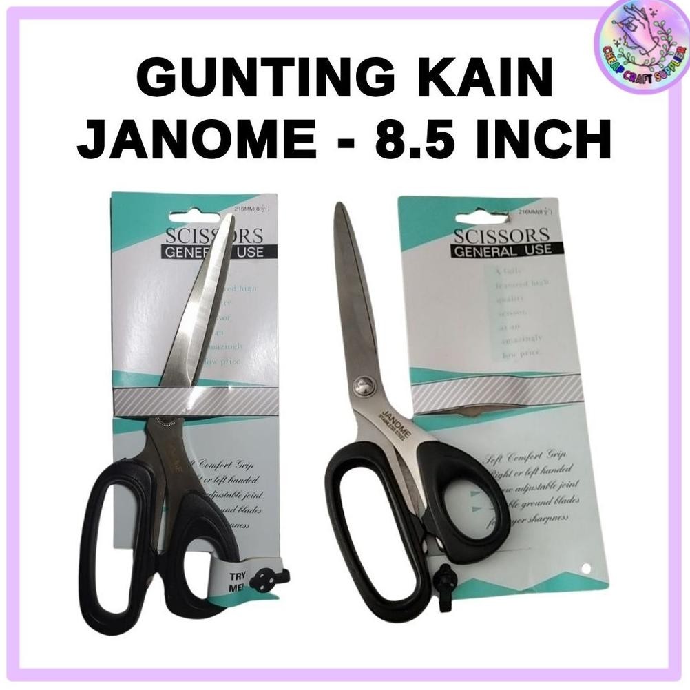 

Gunting Kain JANOME 8.5 Inch (216 mm) AST