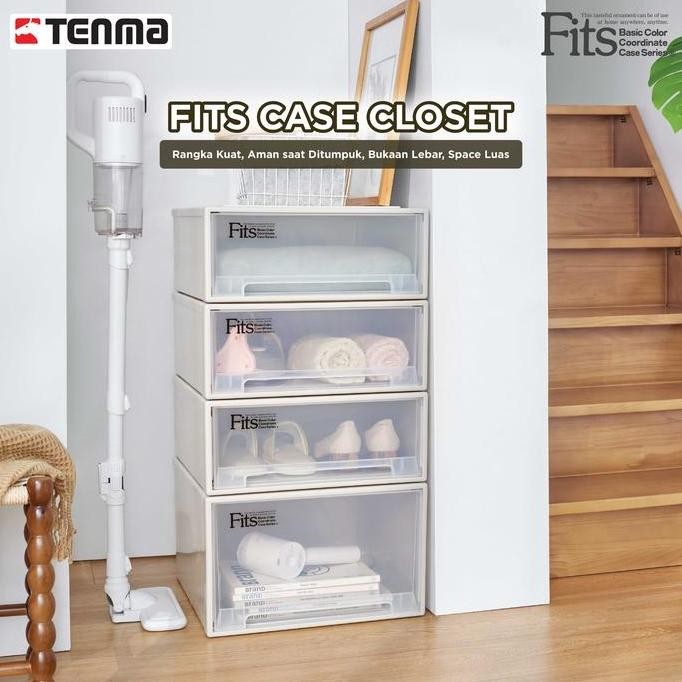 

Terlaris Tenma Fits Case Closet 30 Tempat Penyimpanan Container Box Plastik