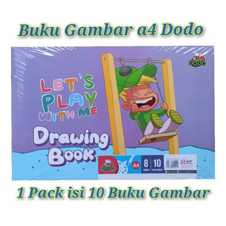 

Buku gambar a4 Dodo 1 pack isi 10 buku gambar AST