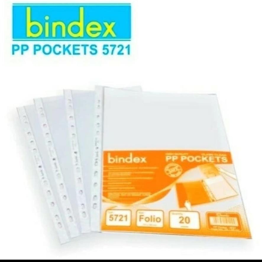 

plastik pp pocket folio harga 20 seat/pcs (1pak) AST
