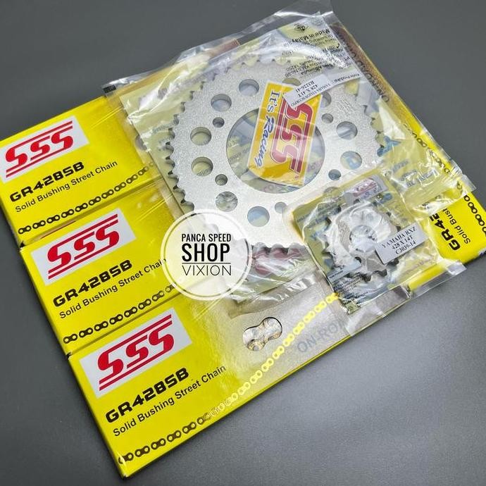 GEAR SET SSS 428 NEW VIXION BYSON MX VIXION LAMA