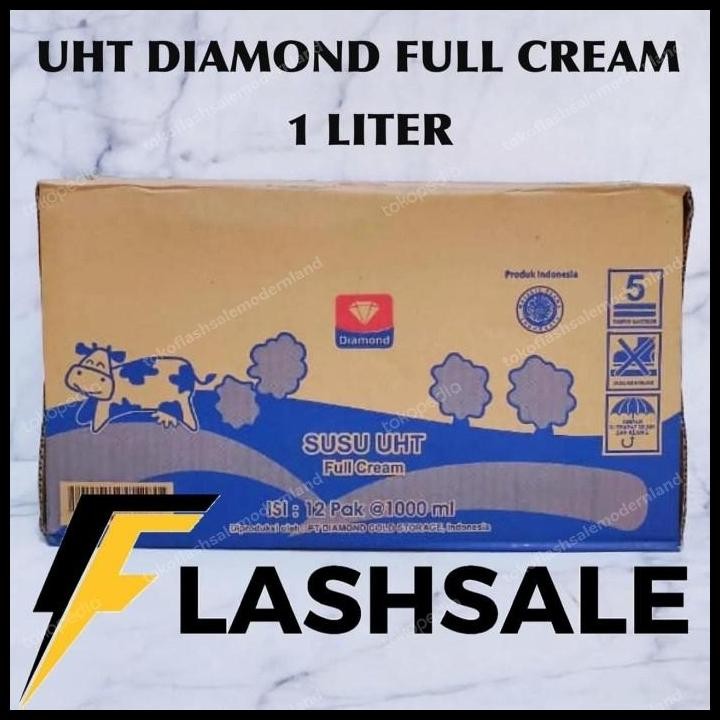 

Terlaris Dus Susu Uht Diamond Full Cream 1 Liter Good Quality