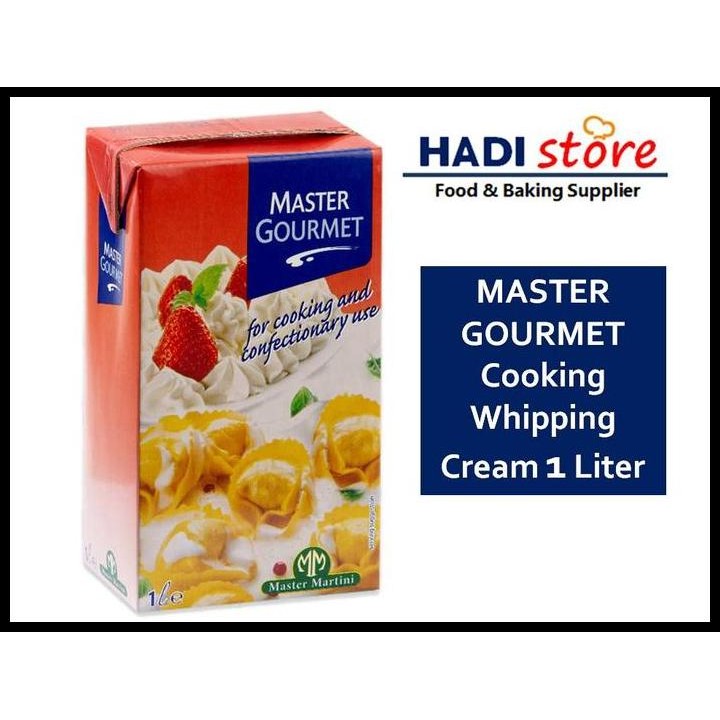 

Terlaris Master Gourmet Cooking Whipping Cream - 1 Liter Good Quality