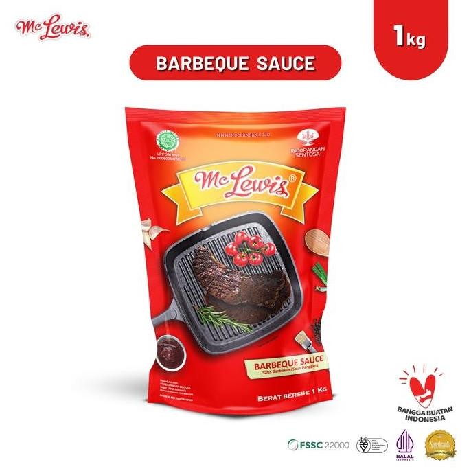 

Terlaris Mc Lewis Barbeque Sauce - 1Kg SALE