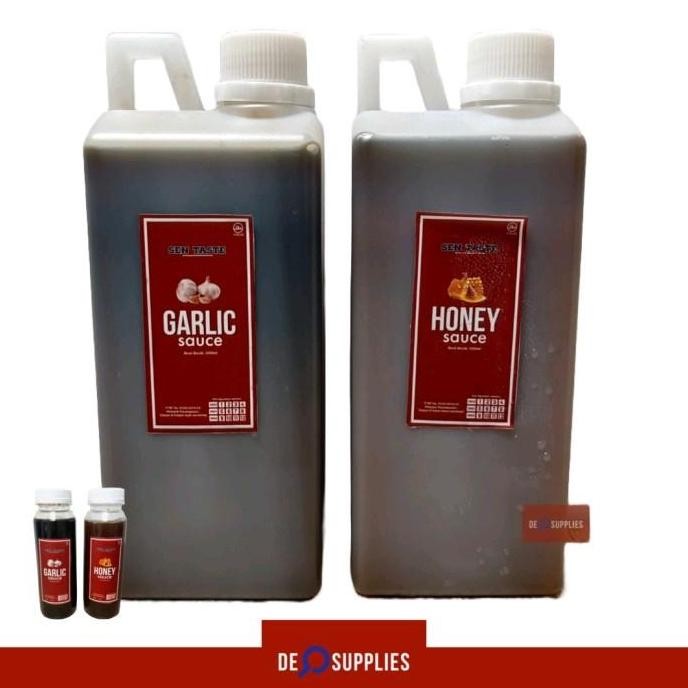 

Terlaris Garlic & Honey Sauce Bundling Sentaste 1L Saus ala Pepper Lunch Halal SALE