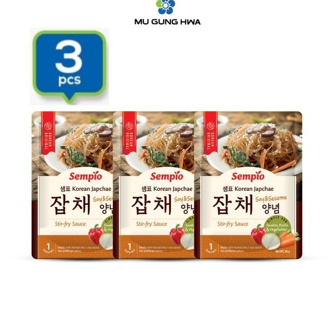 

Terlaris Sempio Japchae Sauce 60grX3Pcs SALE
