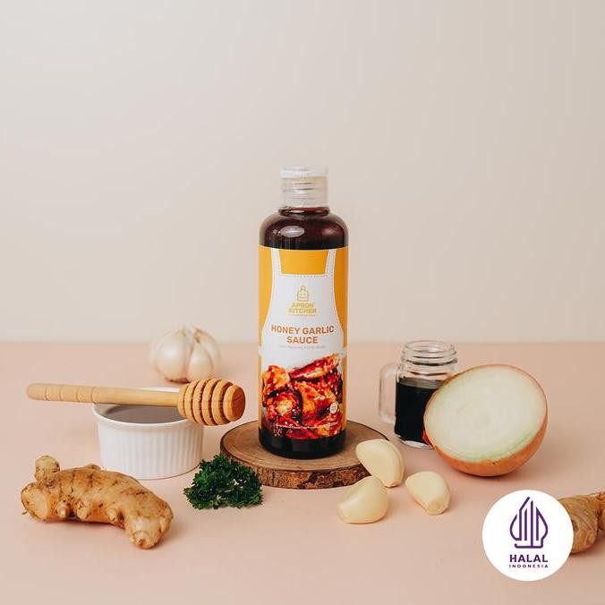 

Terlaris Apron Kitchen Honey Garlic Bawang Madu Saus Bumbu Masak Korea Botol 250ml SALE