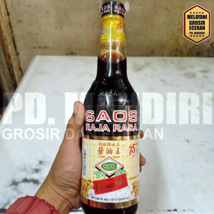 

Terlaris SAOS RAJA RASA CAP KENARI 600 ML / RAJA RASA SALE