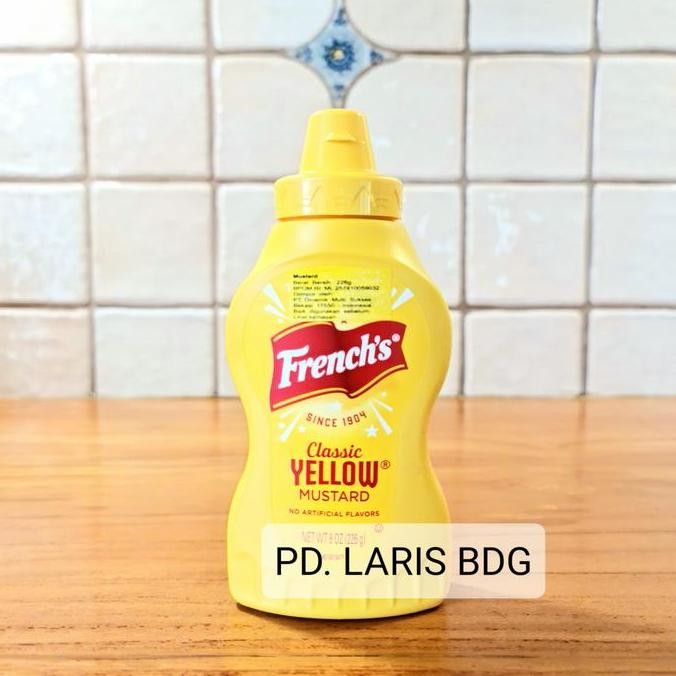 

Terlaris FRENCH'S CLASSIC YELLOW MUSTARD 8oz/226GR (FRENCH MUSTARD SQUEEZE) SALE