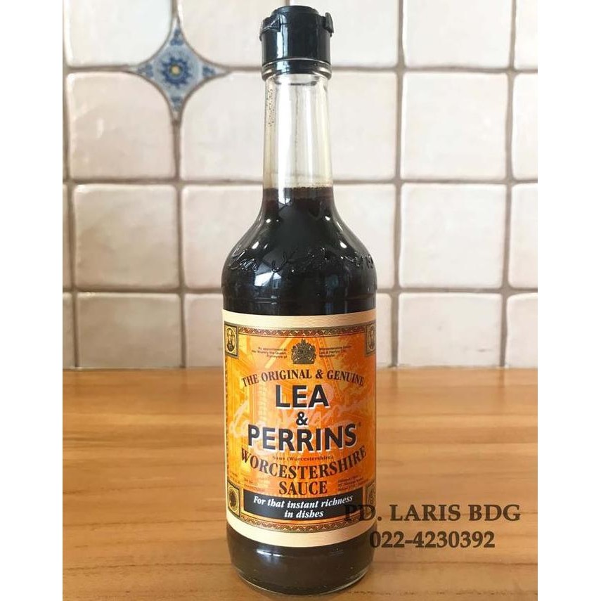 

Terlaris LEA & PERRINS SAUS INGGRIS 284ML (WORCESTERSHIRE SAUCE) SALE