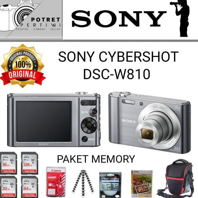 Tersedia SONY CYBERSHOT DSC W810 / KAMERA POCKET SONY CYBERSHOT DSC W810