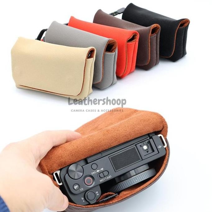 Tersedia Pouch Kamera  RX100 Series ZV-1F ZV-1M2 ZV-1 HX99 WX800 WX500 G7XII G7XIII IXUS dll