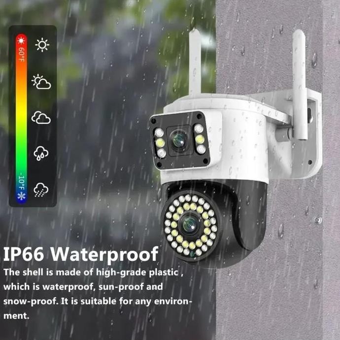Tersedia Kamera CCTV Yoosee Outdoor Wireless 8MP 360 Derajat Zoom 4 X Wifi