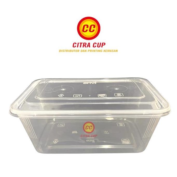 Kotak Makan 1000 Ml Box Nasi Microwave Thinwall Takeaway Container