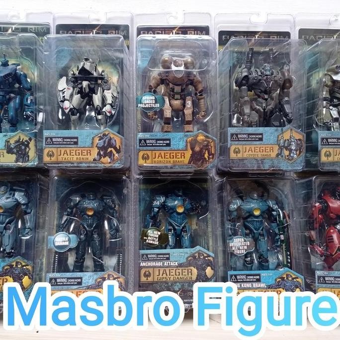 Figure Neca Pacific Rim Gipsy Danger Crismon Typhoon Cherno Alpha