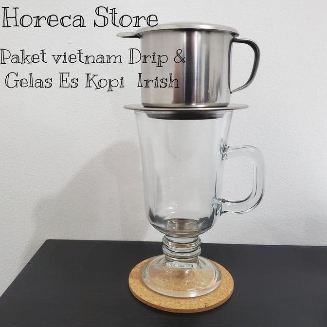 Paket Vietnam Drip Dengan Gelas Es Kopi 260Ml