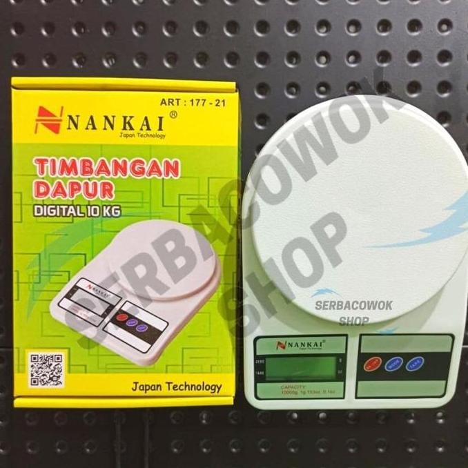 Nankai Timbangan Dapur Digital 10 Kg Timbangan Kue Analog Manual Scale
