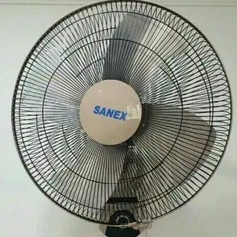 Wall Fan Sanex 18" Baling Baling Besi / Kipas Dinding Sanex 18"