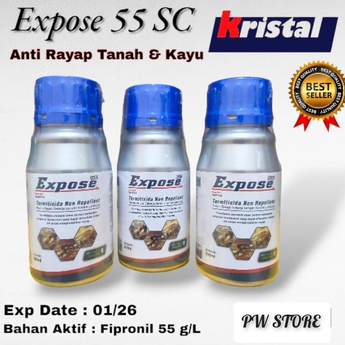 TERBARU - Obat Anti Rayap @ Expose 55 SC Obat anti rayap Tanah Kayu 200ml