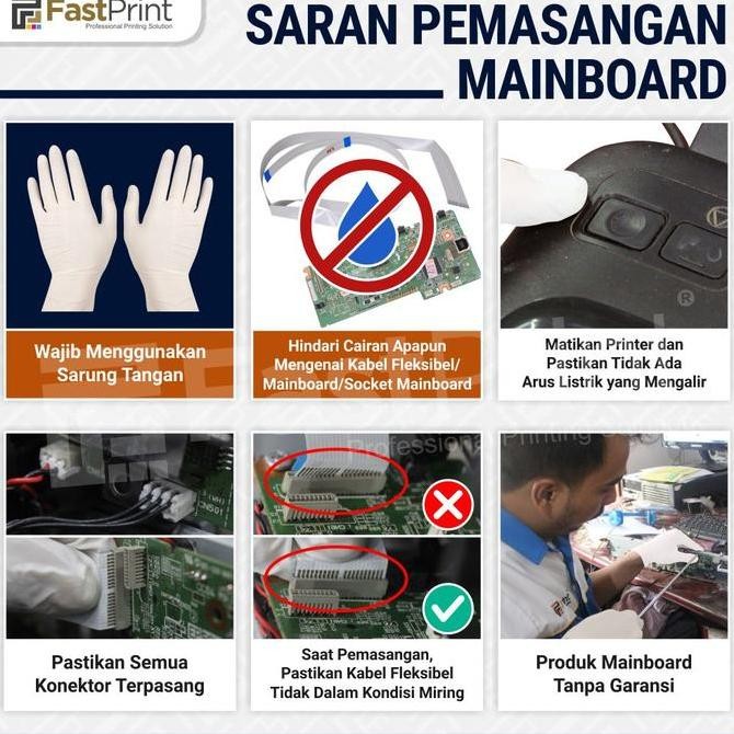 Motherboard Mainboard Printer Original Canon Mp287 New Stok