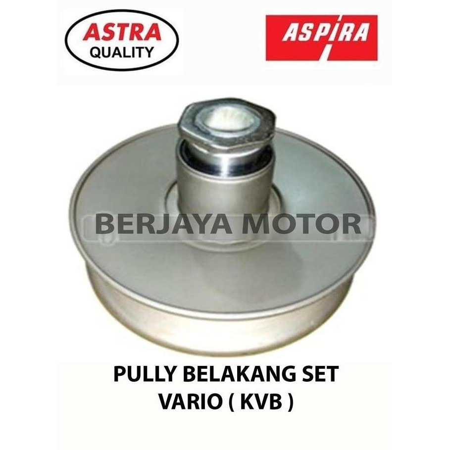PULLY BELAKANG VARIO KARBU 110 KODE KVB ASPIRA