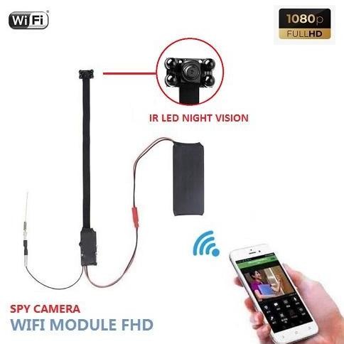 Tersedia Wireless Pin Hole Camera Module HD V2 - Kamera Pengintai Portable - Modul Spy Camera DIY WI