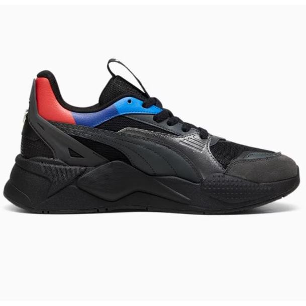 Tersedia Sepatu Casual BMW MMS RS-X T PUMA Black-Shadow Gray 308347 01