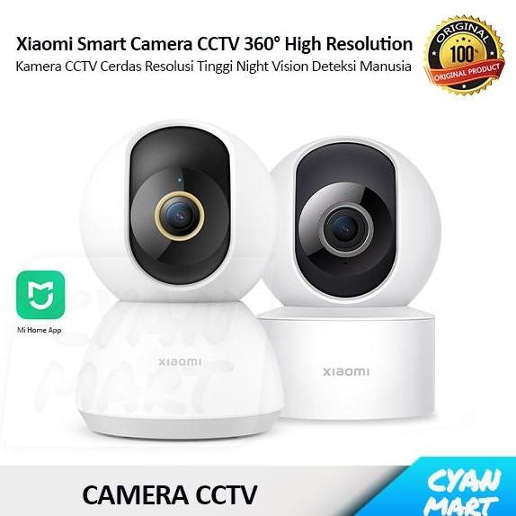 Tersedia Kamera CCTV Xiao Mi Smart Camera CCTV 360 Wi-Fi 2K HD Mi Home Apps