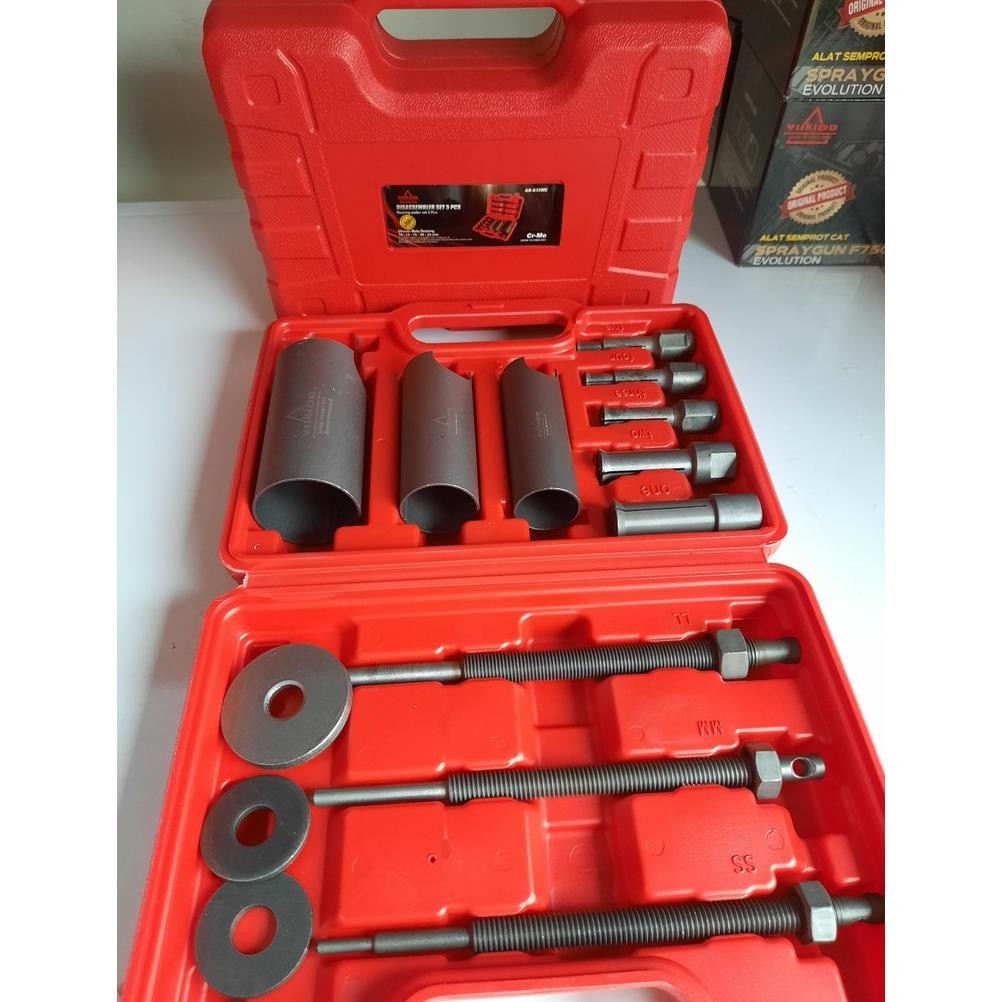 GRIP ON TREKER BEARING PULLER SET DISASSEMBLER SET 5 PCS TREKER BEARING PULLER