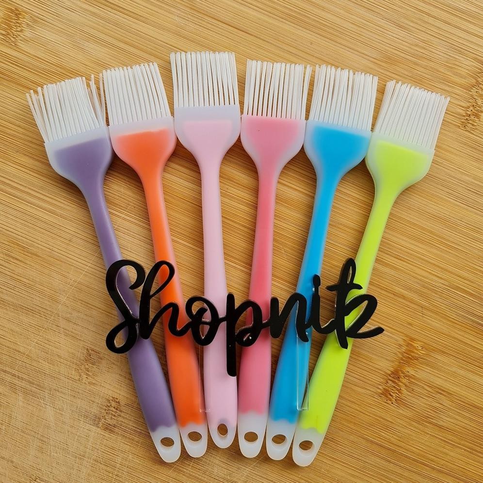 

small transparant silicone BRUSH / kuas kue/ kuas silikon AST