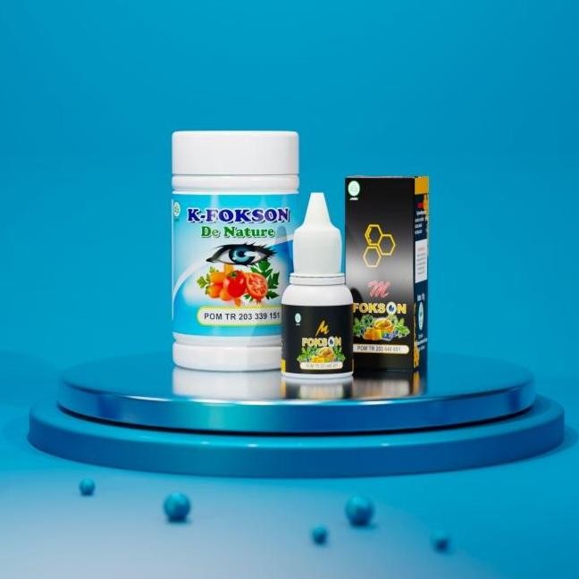 Obat Tetes Mata Buram K-Fokson Sebelah Tradisional Herbal Vitamin