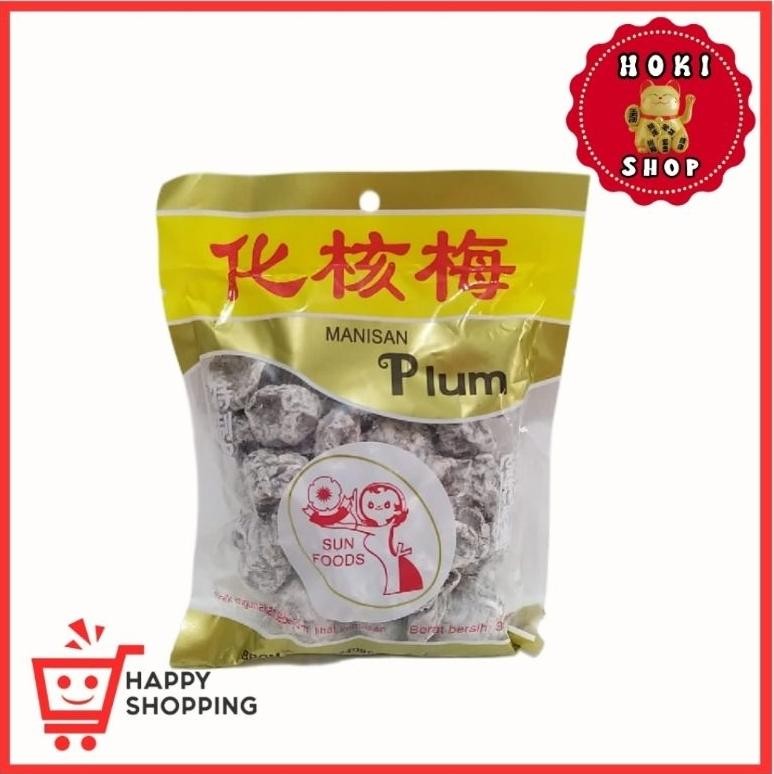 

Sun Food Manisan Plum Putih Tanpa Biji 300gr / White Prune / Manisan Buah Plum Putih