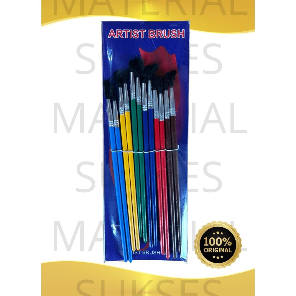 

KUAS LUKIS WARNA 8 INCH / KUAS CAT WARNA / KUAS CAT AIR AST