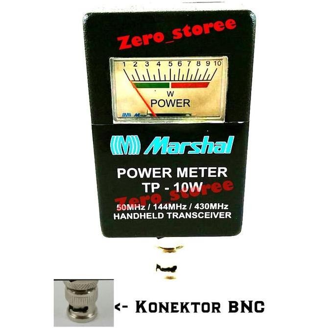 TERLARIS - Power Meter HT Marshal TP10W Watt Meter HT Marshal TP-10 TP10 Check