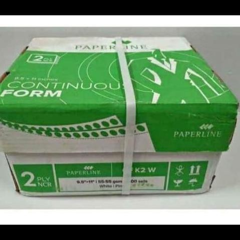 

TERBARU - Kertas Komputer Continuous From 2 PLY WARNA 9.5 X 11 PAPERLINE