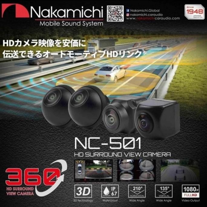 Tersedia Kamera 360 NC-501 NAKAMICHI Khusus HU LEGEND  Kamera360 NAKAMICHI