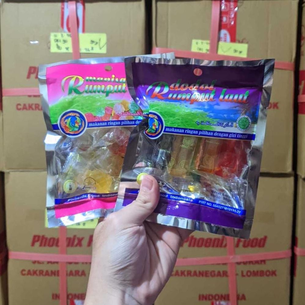 

[ HALAL ] Paket Kinjo Dodol Manisan Rumput Laut Isi 2 Bungkus / Kinjo Jelly Viral / Oleh Oleh Khas Lombok