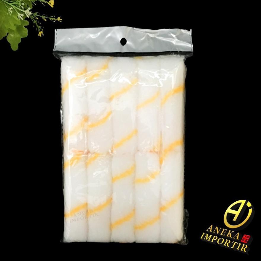 

Isi Bulu Roll Kapal Wool 4 inch / Isi Refill Kuas Cat roll ( Per 10 pcs ) AST