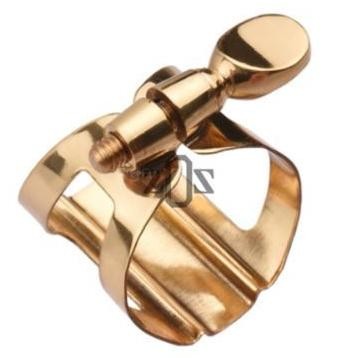 Pengencang Ligature Climp Saxophone Alto Tenor Soprano Gold