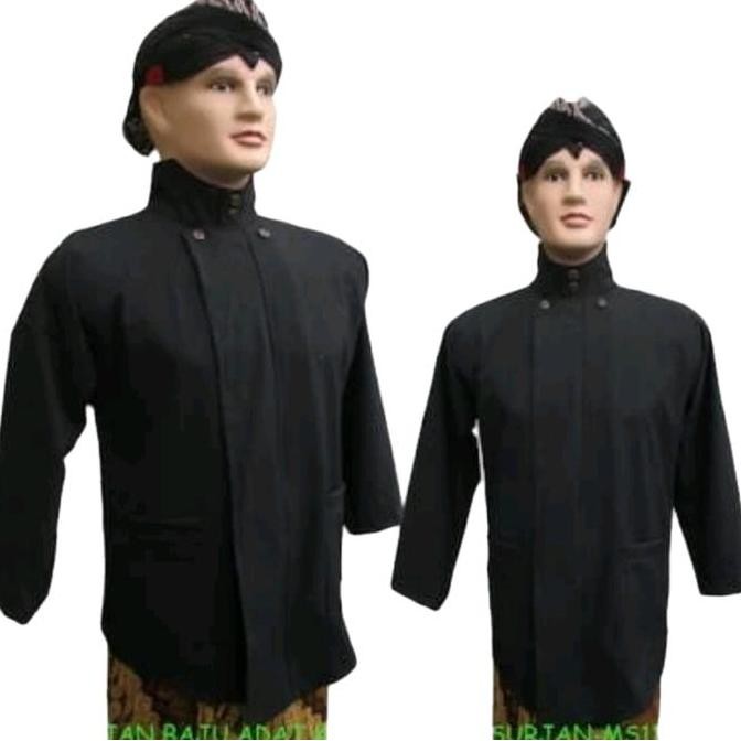 baju surjan hitam polos GM
