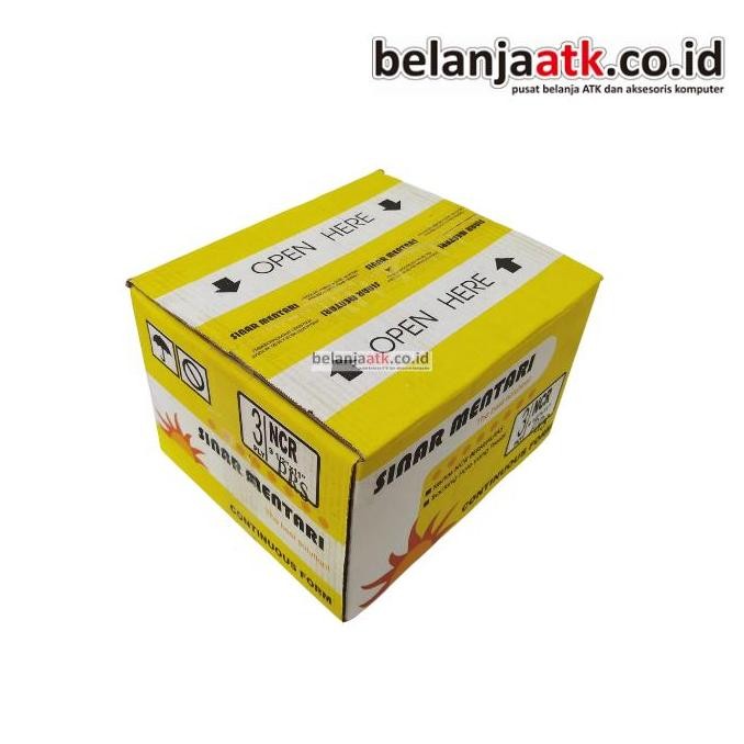 

BEBAS ONGKIR - Continuous Form 3 Ply 9 x 11 bagi 2 (PRS) Sinar Mentari
