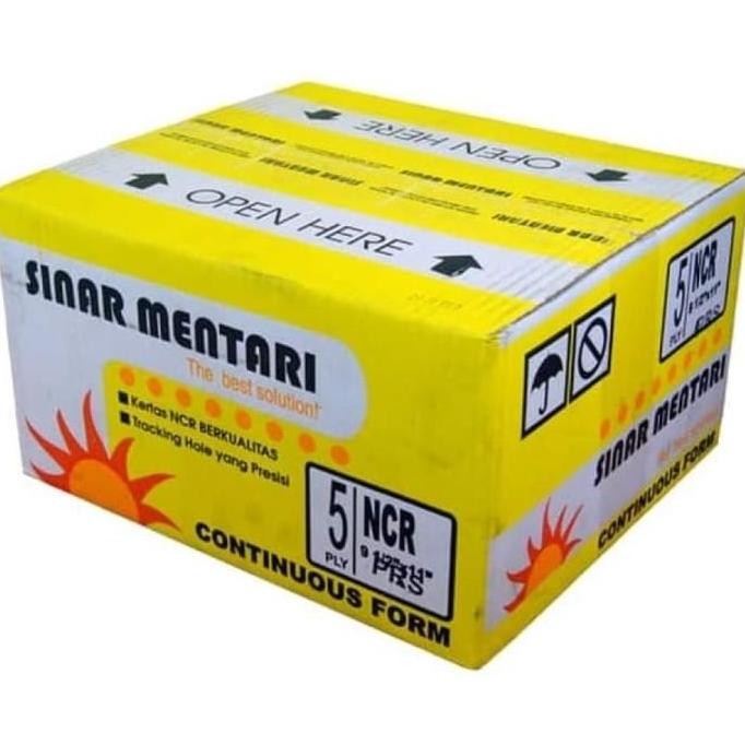 

BEBAS ONGKIR - Continuous Form Sinar Mentari 9.5" x 11" PRS 5Ply NCR